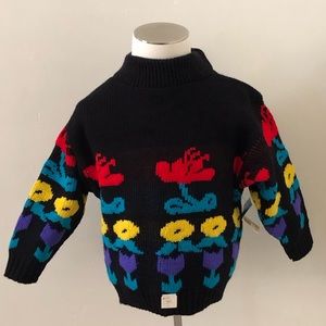 Vintage Girls/Toddler Sweater 🖤🌻🌹SALE!!!!